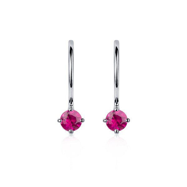 Серьги Platinum Lab. - Платина 950 (арт. ПС-028Р-01)