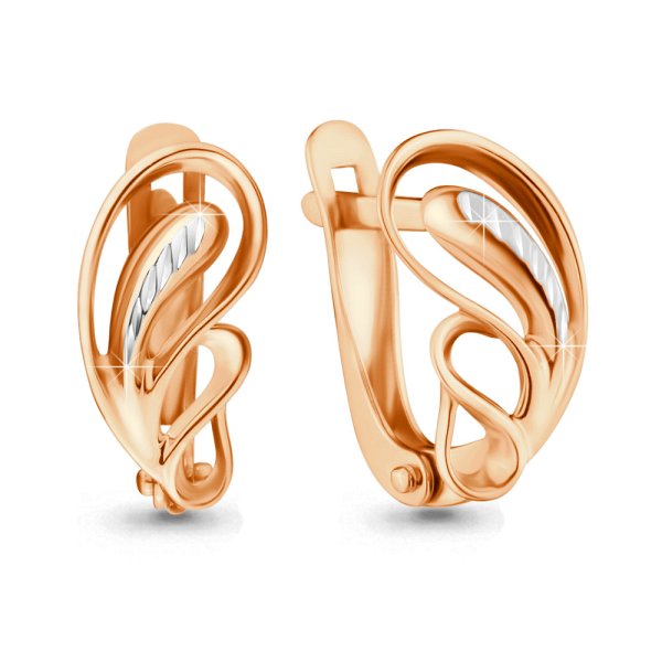 Серьги Аквамарин - Золото 375 (арт. 31618.8)