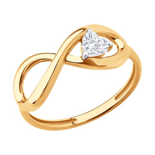 Кольцо Diamant - Золото 585, Фианит (арт. 51-110-02650-1)