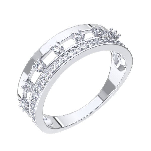 Кольцо POKROVSKY - Серебро 925, Фианит (арт. 0101748-00775)