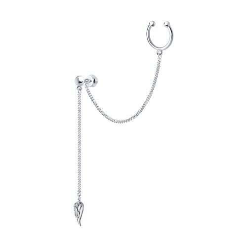 Серьга SOKOLOV - Серебро 925, Фианит (арт. 94170170)