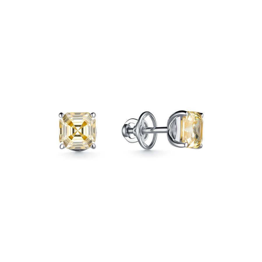 Серьги Дар - Серебро 925, Фианит (арт. С-3931рс2D74)