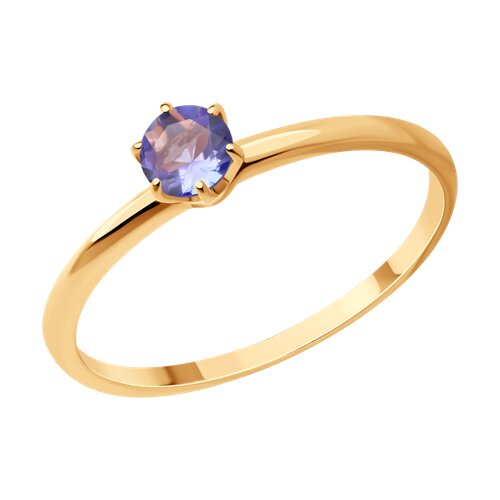 Кольцо SOKOLOV - Серебро 925, Танзанит (арт. 92012182)