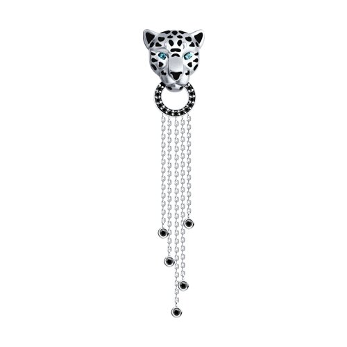 Подвеска Diamant - Серебро 925, Фианит, Эмаль (арт. 94-130-02062-1)