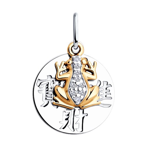 Подвеска Diamant - Серебро 925, Фианит (арт. 94-130-02644-2)