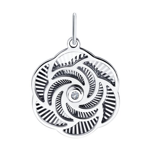 Подвеска Diamant - Серебро 925, Фианит (арт. 94-130-00530-1)