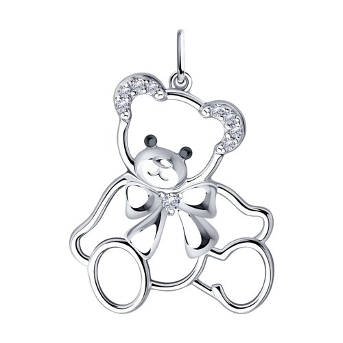 Подвеска Diamant - Серебро 925, Фианит (арт. 94-130-00777-1)