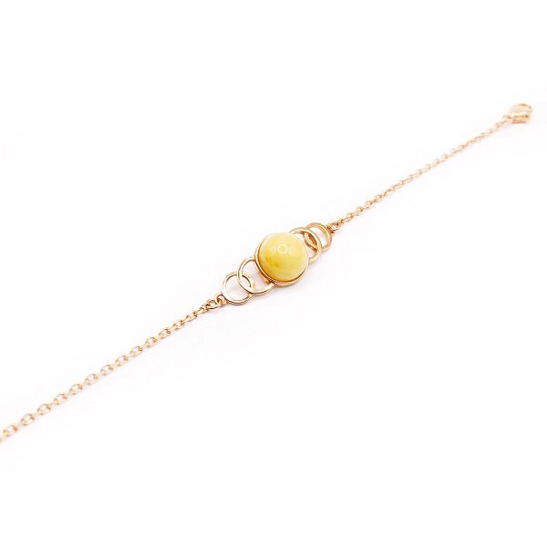 Браслет Максипром - Серебро 925, Янтарь (арт. 240 1601 205)