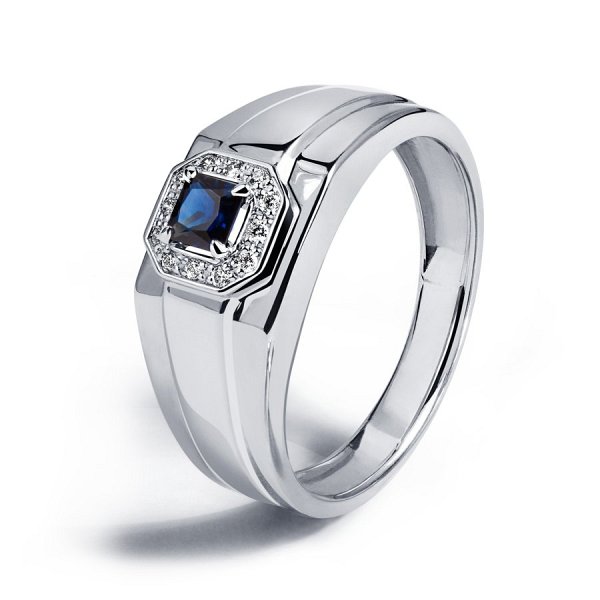 Кольцо Platinum Lab. - Платина 950 (арт. ПК-277С-01)