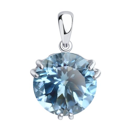 Подвеска Diamant - Серебро 925, Топаз (арт. 94-330-01921-1)