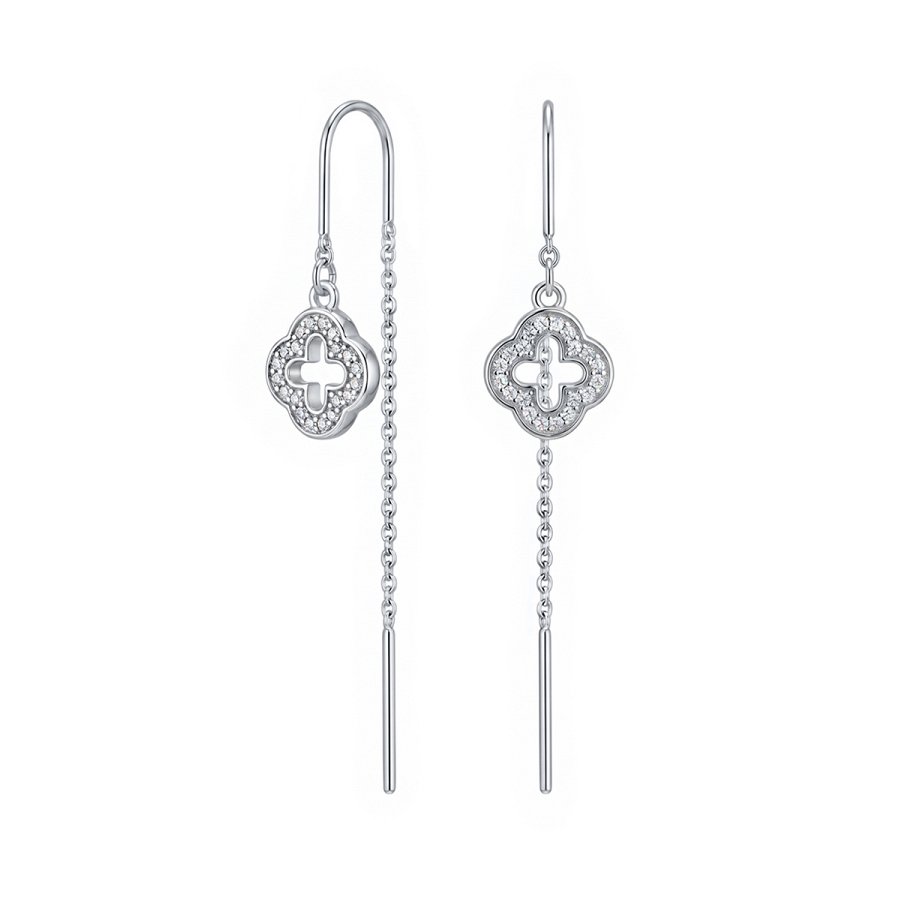 Серьги POKROVSKY - Серебро 925, Фианит (арт. 0222360-00775)