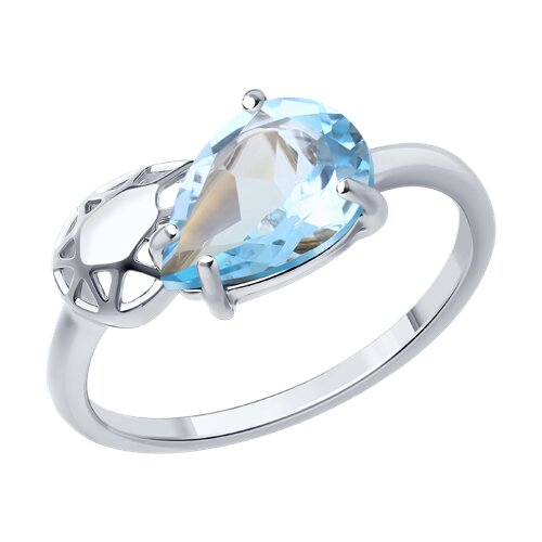 Кольцо Diamant - Серебро 925, Топаз (арт. 94-310-02688-1)