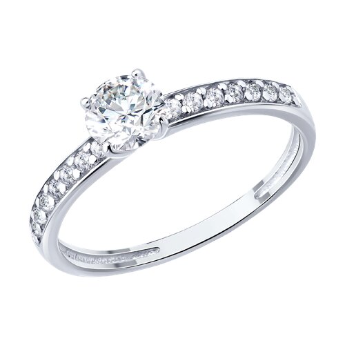 Кольцо SOKOLOV - Серебро 925, Фианит (арт. 94014636)