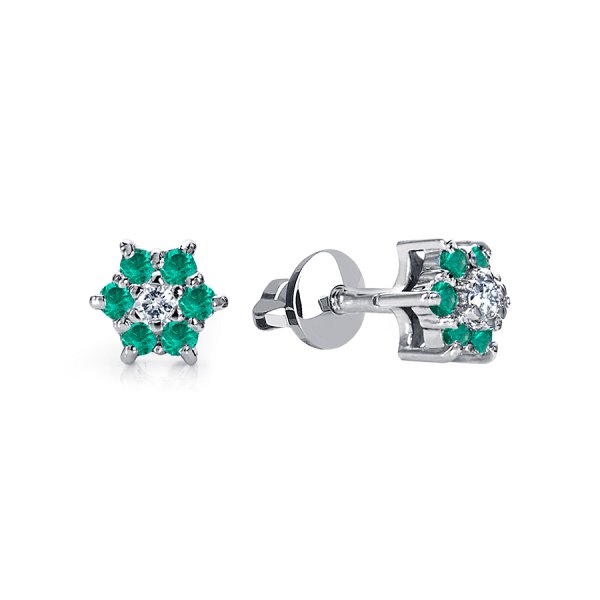 Серьги Platinum Lab. - Платина 950 (арт. ПС-205И-01)