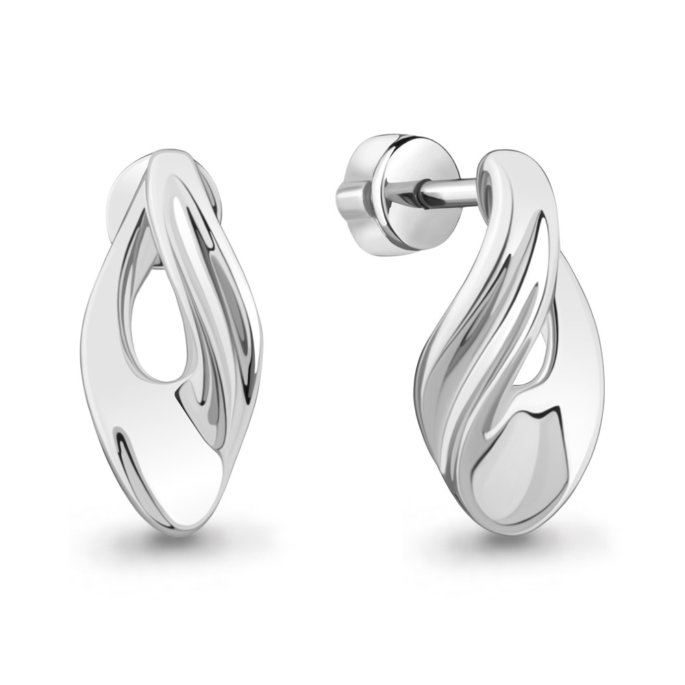 Серьги Аквамарин - Серебро 925 (арт. 35032.5)