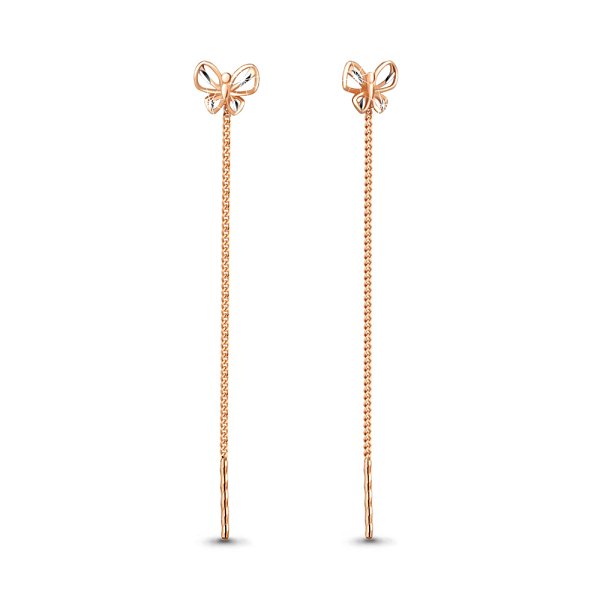 Серьги Аквамарин - Серебро 925 (арт. 30811.6)