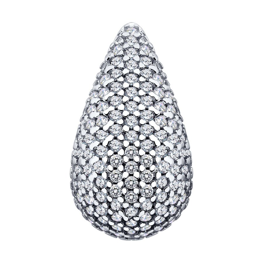 Подвеска SOKOLOV - Серебро 925, Фианит (арт. 94033400)