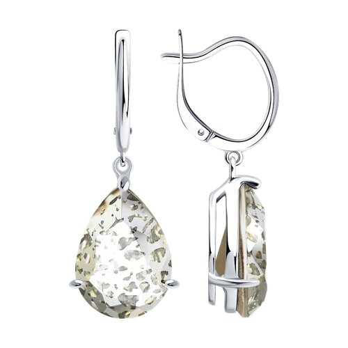 Серьги SOKOLOV - Серебро 925, Кристалл (арт. 94027565)