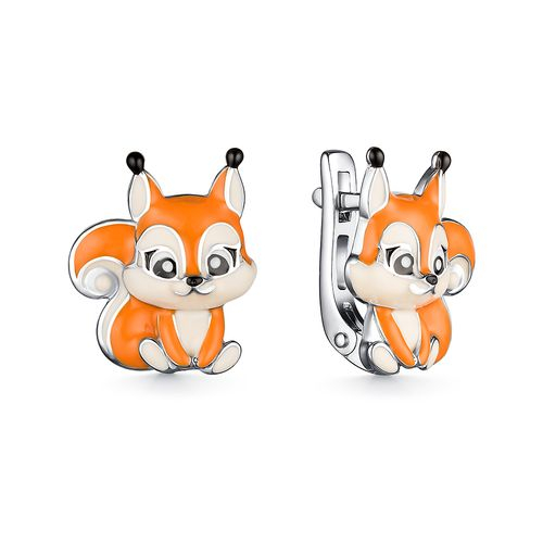 Серьги Мириада - Серебро 925, Эмаль (арт. 901022737)