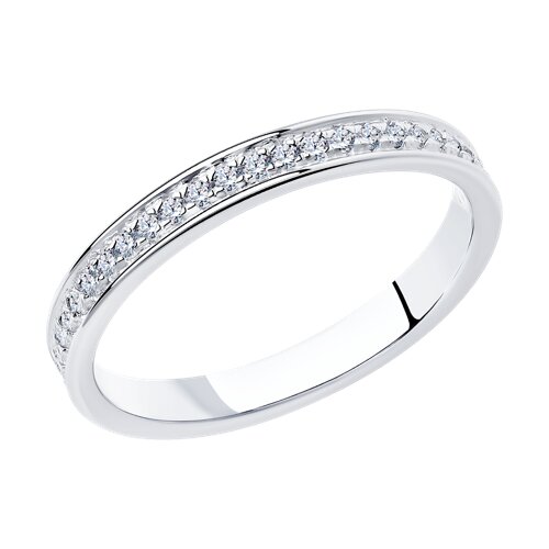 Кольцо SOKOLOV - Серебро 925, Фианит (арт. 94012515)