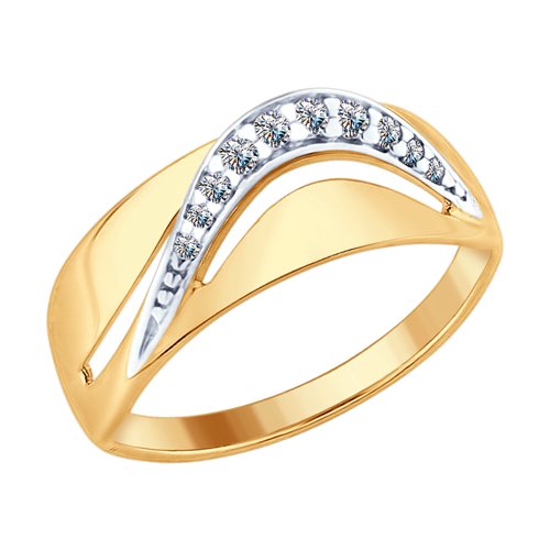 Кольцо SOKOLOV - Серебро 925, Фианит (арт. 93010704)