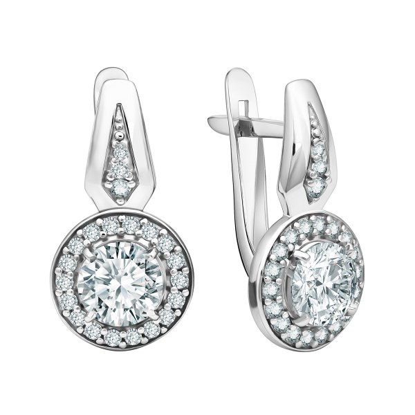 Серьги Talant - Серебро 925, Фианит (арт. 10-72-0001-28740)