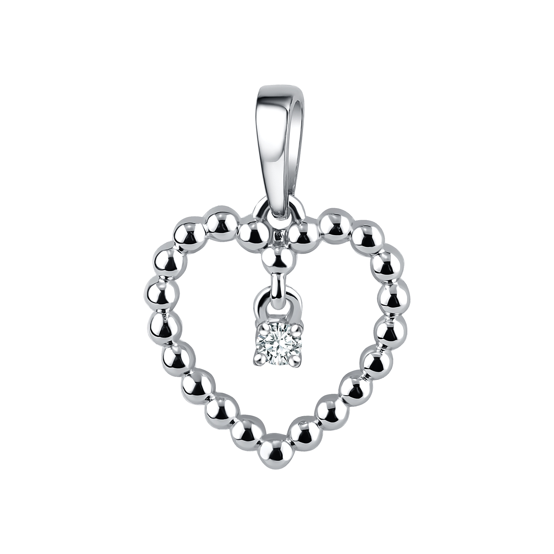 Подвеска Talant - Серебро 925, Фианит (арт. 50-72-0001-12485)