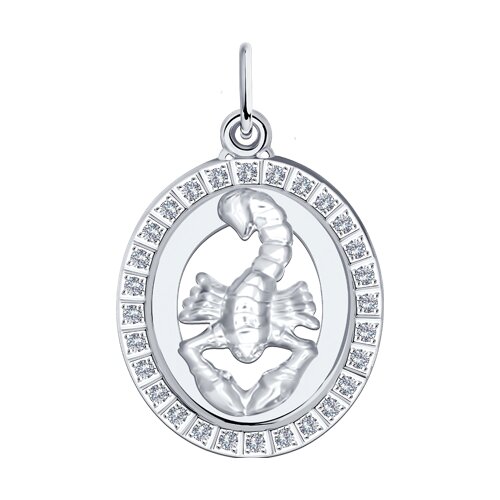 Подвеска Diamant - Серебро 925, Фианит (арт. 94-130-00151-1)