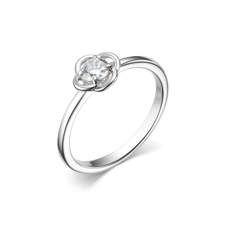 Кольцо Дар - Серебро 925, Синтетический муассанит (арт. К-5119рс16128)