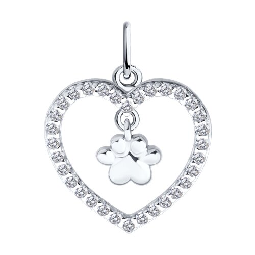 Подвеска Diamant - Серебро 925, Фианит (арт. 94-130-02309-1)