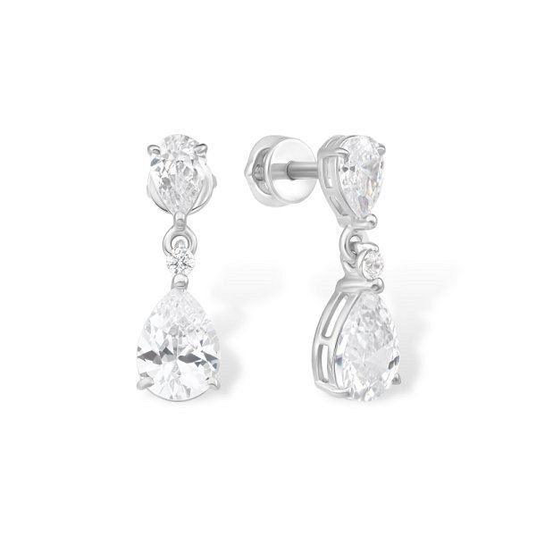 Серьги EFREMOV - Серебро 925, Фианит (арт. 12100112959-501)