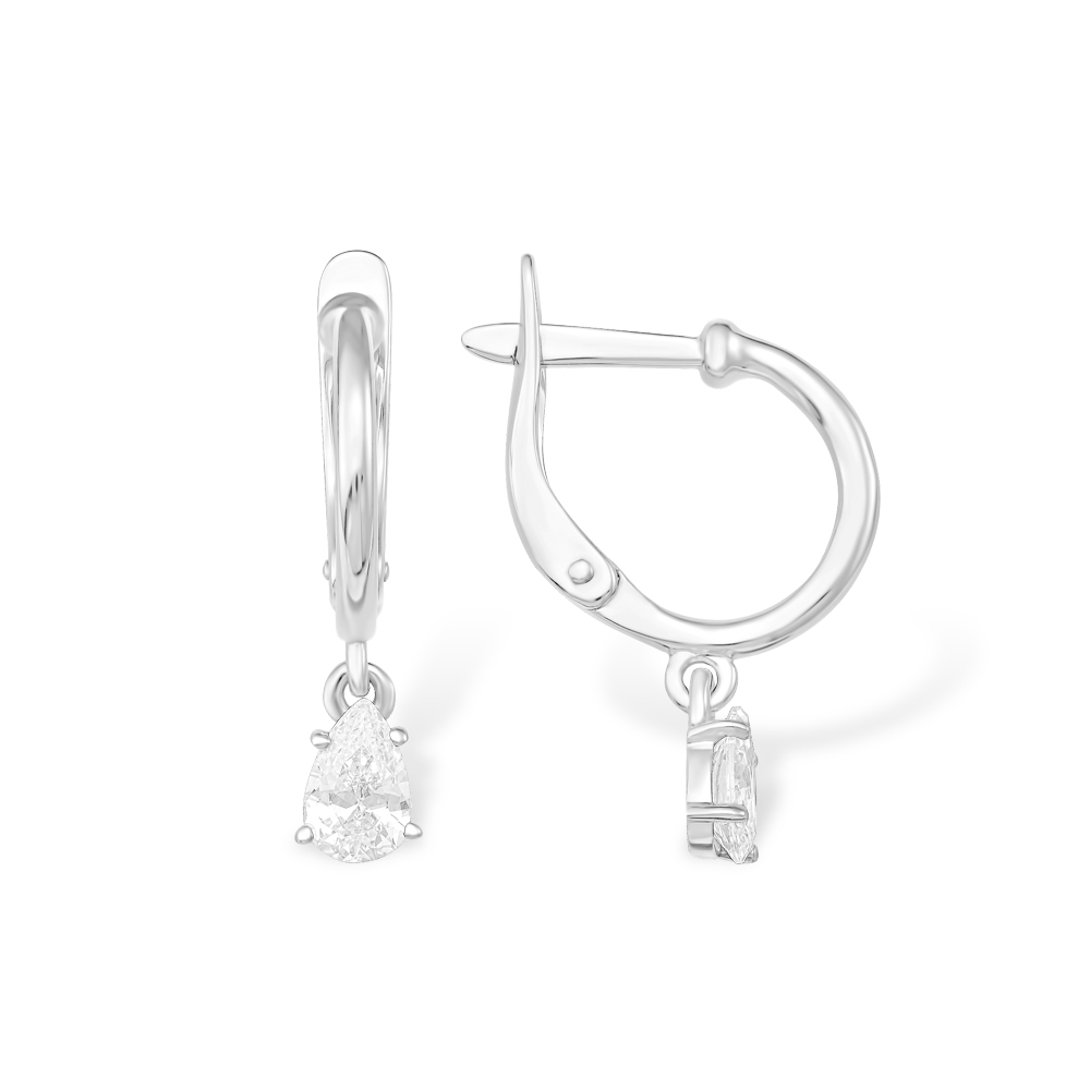 Серьги EFREMOV - Серебро 925, Фианит (арт. 12100113666-501)