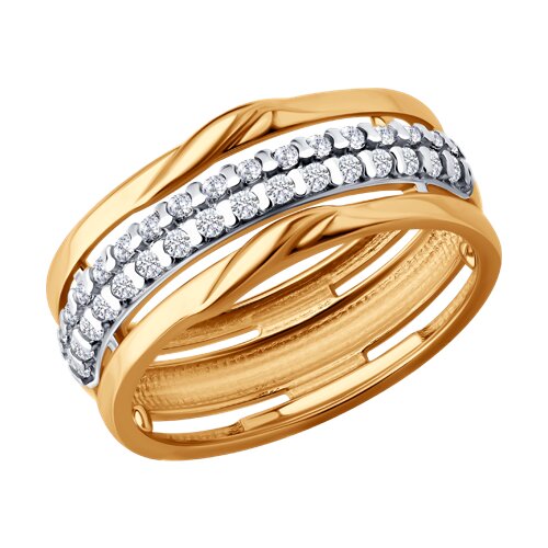 Кольцо SOKOLOV - Серебро 925, Фианит (арт. 93011186)