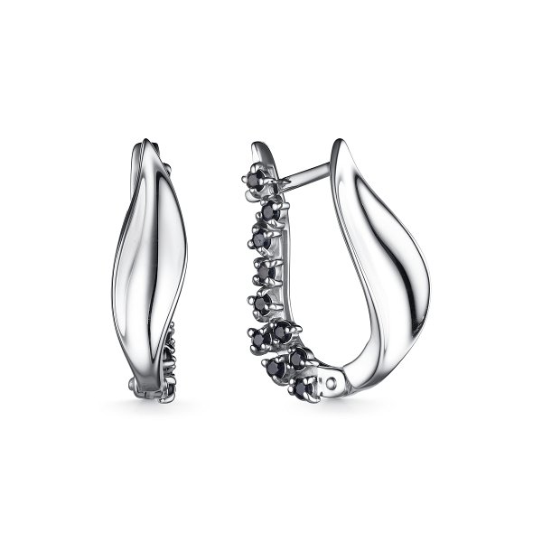 Серьги Дар - Серебро 925, Сапфир (арт. С-3945рс1108)