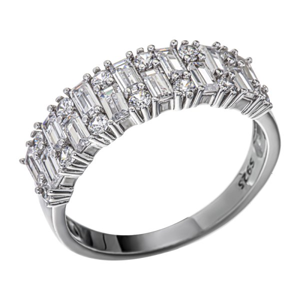 Кольцо Мастер Клио - Серебро 925, Фианит (арт. 22К150114)