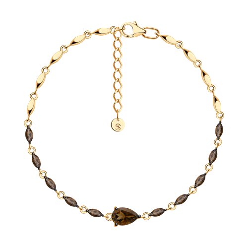 Браслет SOKOLOV - Серебро 925, Раухтопаз (арт. 92050164)