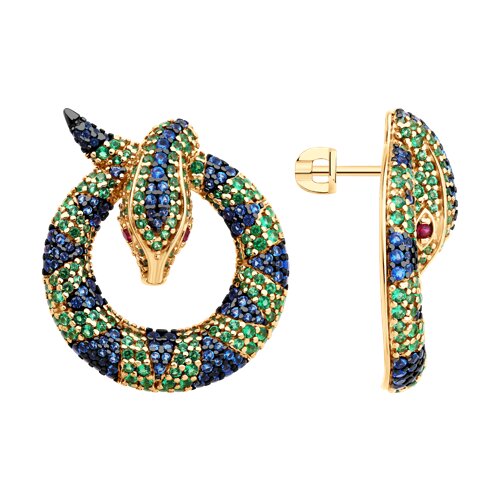 Серьги Diamant - Серебро 925, Фианит (арт. 93-122-02300-1)