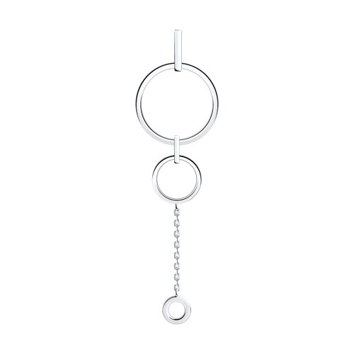 Подвеска Diamant - Серебро 925, Фианит (арт. 94-130-02029-1)