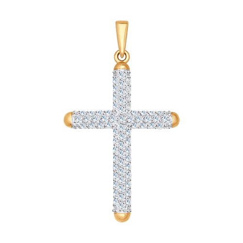 Подвеска SOKOLOV - Золото 375, Фианит (арт. 034931-4)