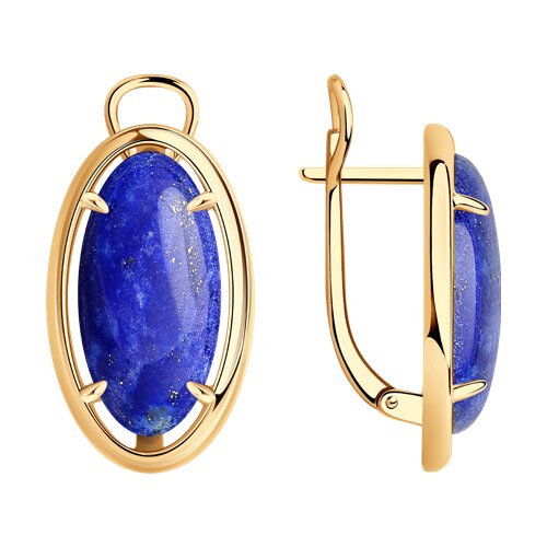 Серьги SOKOLOV - Серебро 925, Лазурит (арт. 83020422)