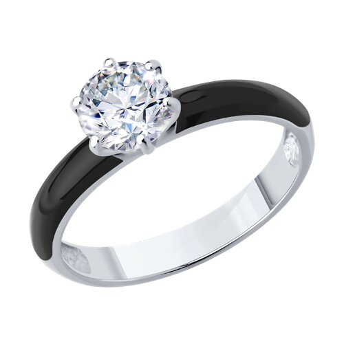 Кольцо SOKOLOV - Серебро 925, Фианит (арт. 94014427)