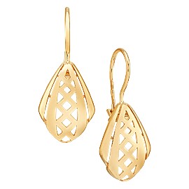 Серьги Мастер - Золото 585 (арт. 15929)