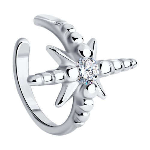 Серьга SOKOLOV - Серебро 925, Фианит (арт. 94170233)