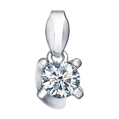 Подвеска SOKOLOV - Серебро 925, Фианит (арт. 94031278)