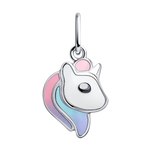 Подвеска SOKOLOV - Серебро 925, Эмаль (арт. 94032841)