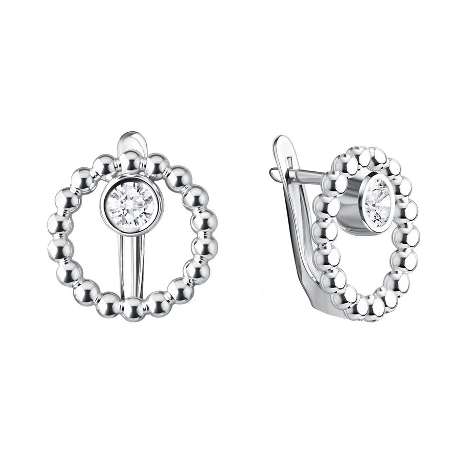 Серьги Talant - Серебро 925, Фианит (арт. 10-72-0001-18309)