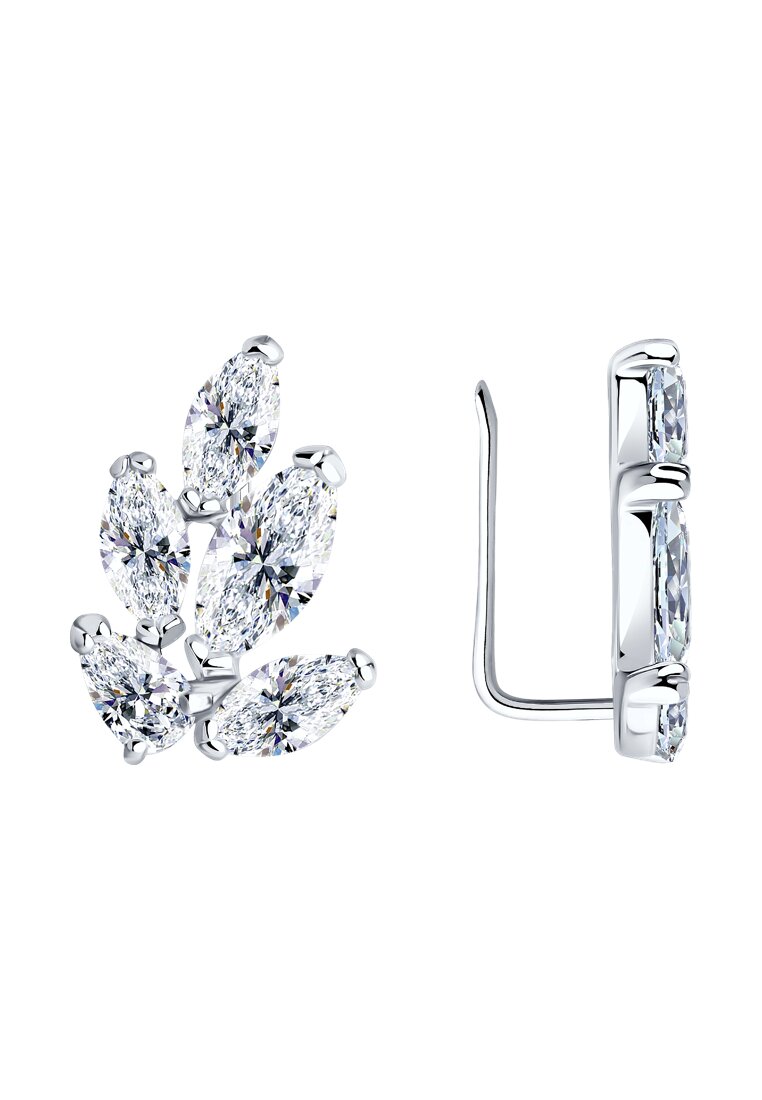 Серьги SOKOLOV - Серебро 925, Фианит (арт. 94026216)