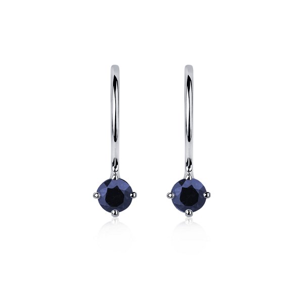 Серьги Platinum Lab. - Платина 950 (арт. ПС-028С-01)