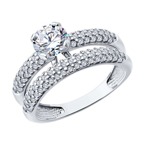 Кольцо Diamant - Серебро 925, Фианит (арт. 94-110-02144-1)