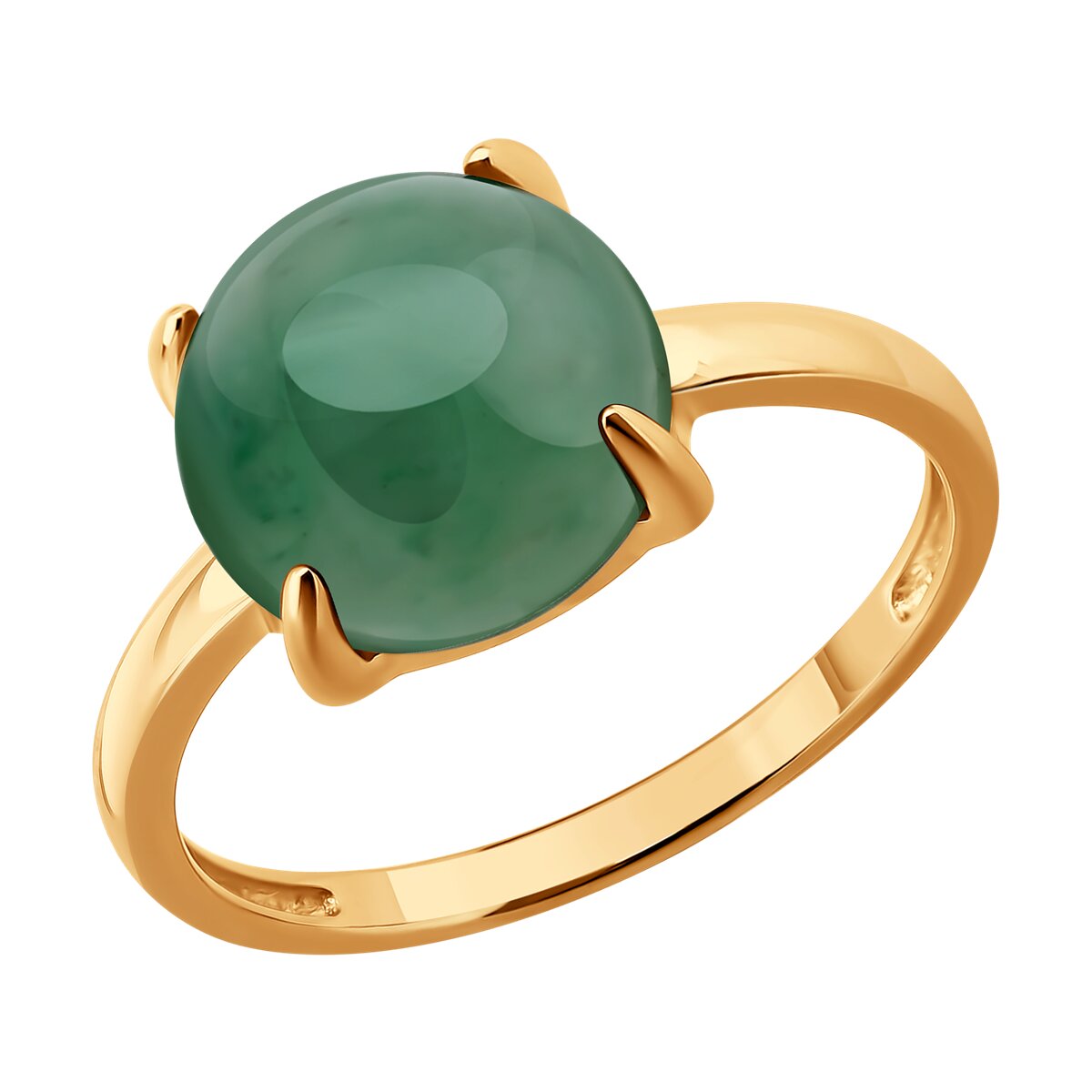 Кольцо SOKOLOV - Серебро 925, Жадеит (арт. 83010280)